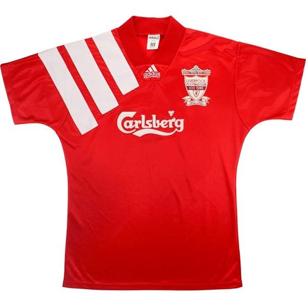 Authentic Camiseta Liverpool 1ª Retro 1992 1993 Rojo